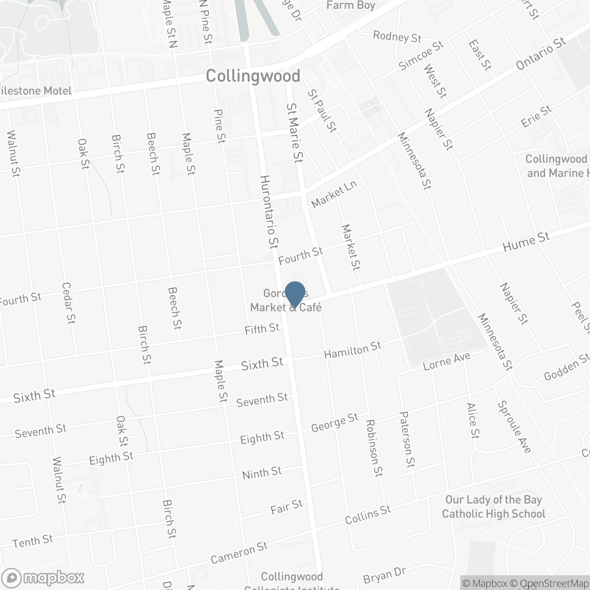 322 - 1 HUME STREET, Collingwood, Ontario L9Y 0X3